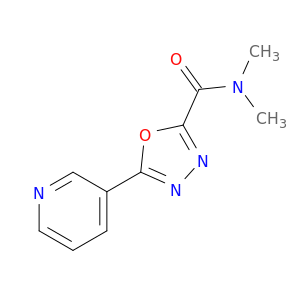 1,3,4-Oxadiazole-2-carboxamide, N,N-dimethyl-5-(3-pyridinyl)-