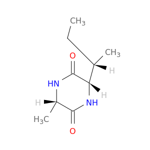 2,5-Piperazinedione, 3-methyl-6-[(1S)-1-methylpropyl]-, (3S,6S)-