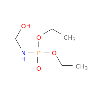 Phosphoramidic acid, (hydroxymethyl)-, diethyl ester