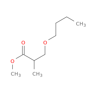 Propanoic acid, 3-butoxy-2-methyl-, methyl ester