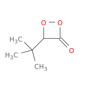 1,2-Dioxetan-3-one, 4-(1,1-dimethylethyl)-