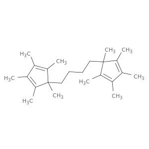 1,3-Cyclopentadiene, 5,5'-(1,4-butanediyl)bis[1,2,3,4,5-pentamethyl-