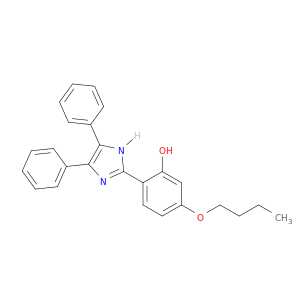 Phenol, 5-butoxy-2-(4,5-diphenyl-1H-imidazol-2-yl)-