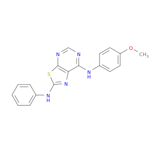 N7-(4-METHOXYPHENYL)-N2-PHENYLTHIAZOLO[5,4-D]PYRIMIDINE-2,7-DIAMINE