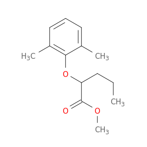 Pentanoic acid, 2-(2,6-dimethylphenoxy)-, methyl ester