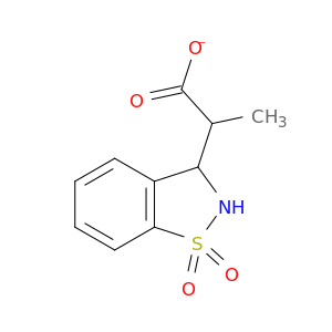 methyl(1,1-dioxido-2,3-dihydro-1,2-benzothiazol-3-yl)acetate