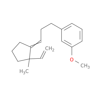 Benzene, 1-[3-(2-ethenyl-2-methylcyclopentylidene)propyl]-3-methoxy-