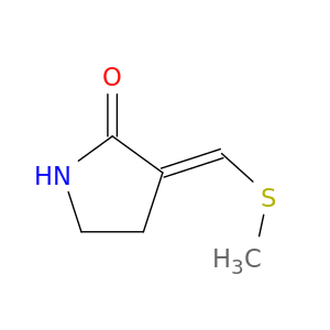 2-Pyrrolidinone, 3-[(methylthio)methylene]-, (3E)-