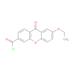 9H-Xanthene-3-carbonyl chloride, 7-ethoxy-9-oxo-