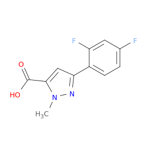 3-(2,4-Difluorophenyl)-1-methyl-1h-pyrazole-5-carboxylic acid