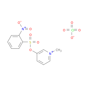Pyridinium, 1-methyl-3-[[(2-nitrophenyl)sulfonyl]oxy]-, perchlorate