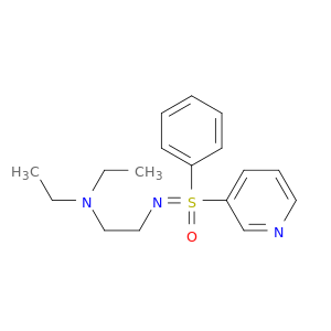 N-(2-(DIETHYLAMINO)ETHYL)-S-PHENYL-S-PYRIDIN-3-YLSULFOXIMINE