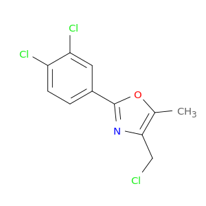 4-(氯甲基)-2-(3,4-二氯苯基)-5-甲氧唑
