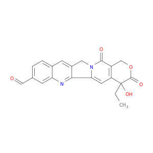1H-Pyrano[3',4':6,7]indolizino[1,2-b]quinoline-8-carboxaldehyde,4-ethyl-3,4,12,14-tetrahydro-4-hydroxy-3,14-dioxo-