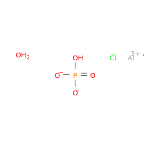 Aluminum chloride phosphate, hydrate