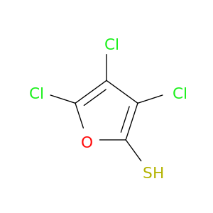 2-Furanthiol, 3,4,5-trichloro-