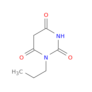 2,4,6(1H,3H,5H)-Pyrimidinetrione,1-propyl-