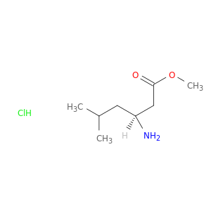 (S)-3-氨基-5-甲基己酸甲酯盐酸盐