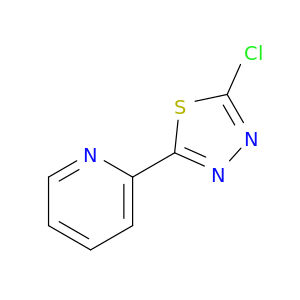 Pyridine, 2-(5-chloro-1,3,4-thiadiazol-2-yl)-