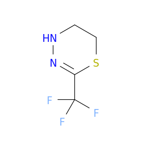 4H-1,3,4-Thiadiazine, 5,6-dihydro-2-(trifluoromethyl)-