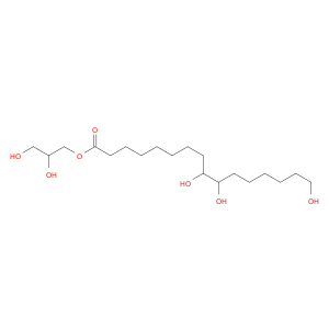 Hexadecanoic acid, 9,10,16-trihydroxy-, 2,3-dihydroxypropyl ester