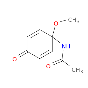 N-(1-METHOXY-4-OXO-CYCLOHEXA-2,5-DIENYL)-ACETAMIDE