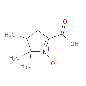 2H-Pyrrole-5-carboxylic acid, 3,4-dihydro-2,2,3-trimethyl-, 1-oxide