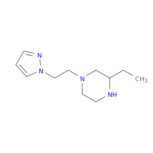 3-ethyl-1-[2-(1H-pyrazol-1-yl)ethyl]piperazine