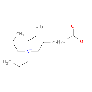 1-Propanaminium, N,N,N-tripropyl-, acetate