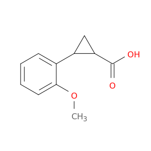 2-(2-甲氧基苯基)环丙烷-1-羧酸