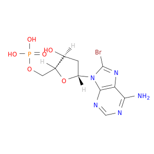 5'-Adenylic acid, 8-bromo-2'-deoxy-