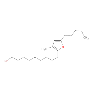 Furan, 2-(9-bromononyl)-3-methyl-5-pentyl-