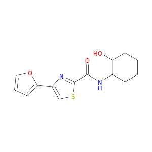 2-Thiazolecarboxamide, 4-(2-furanyl)-N-(2-hydroxycyclohexyl)-