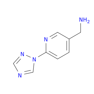 [6-(1H-1,2,4-triazol-1-yl)pyridin-3-yl]methanamine