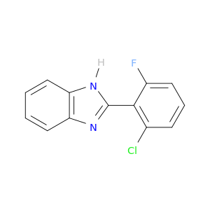 2-(2-Chloro-6-fluorophenyl)-1H-1,3-benzodiazole