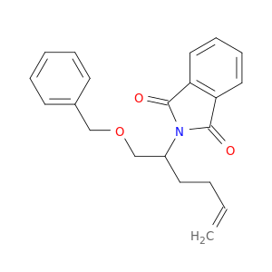 1H-Isoindole-1,3(2H)-dione, 2-[1-[(phenylmethoxy)methyl]-4-pentenyl]-
