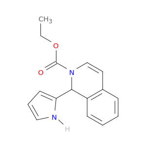 2(1H)-Isoquinolinecarboxylic acid, 1-(1H-pyrrol-2-yl)-, ethyl ester