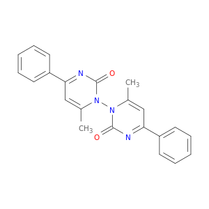 [1,1'(2H,2'H)-Bipyrimidine]-2,2'-dione, 6,6'-dimethyl-4,4'-diphenyl-