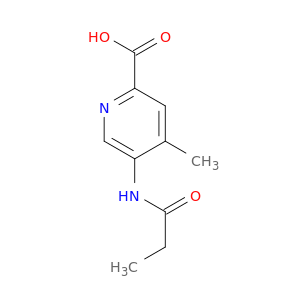 2-Pyridinecarboxylicacid, 4-methyl-5-[(1-oxopropyl)amino]-