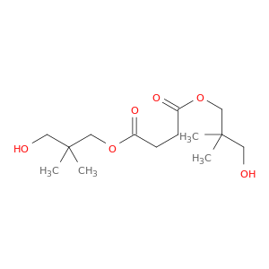 Butanedioic acid, bis(3-hydroxy-2,2-dimethylpropyl) ester