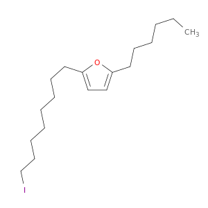 Furan, 2-hexyl-5-(8-iodooctyl)-