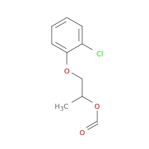 1-(2-chlorophenoxy)propan-2-yl formate