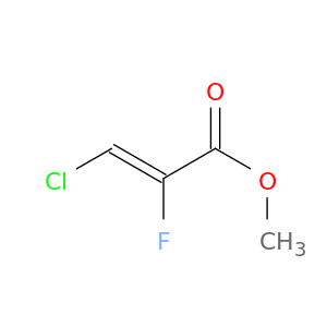 2-Propenoic acid, 3-chloro-2-fluoro-, methyl ester, (2Z)-