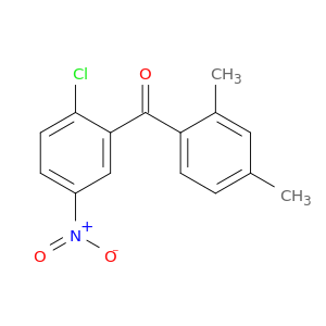 (2-Chloro-5-nitrophenyl)(2,4-dimethylphenyl)methanone
