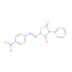 4-Thiazolidinone, 5-[(4-nitrophenyl)azo]-3-phenyl-2-thioxo-