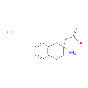 2-(2-Amino-1,2,3,4-tetrahydronaphthalen-2-yl)acetic Acid Hydrochloride