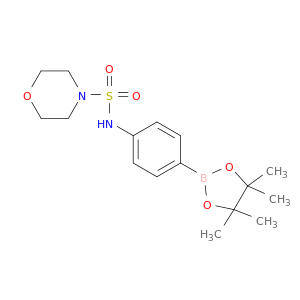 4-(吗啉-4-基磺酰基氨基)苯硼酸频那醇酯