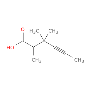 4-Hexynoic acid, 2,3,3-trimethyl-