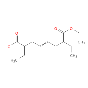4-Octenedioic acid, 2,7-diethyl-, monoethyl ester