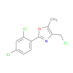 Oxazole, 4-(chloromethyl)-2-(2,4-dichlorophenyl)-5-methyl-